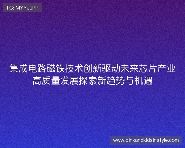 集成电路磁铁技术创新驱动未来芯片产业高质量发展探索新趋势与机遇
